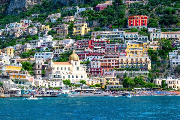 Positano, una de las excursiones más populares cerca de Sorrento