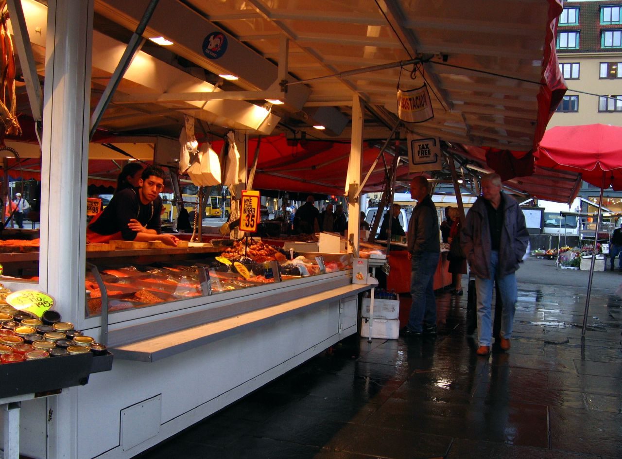 El Mercado de Pescado, parada obligada entre lo que ver en Bergen