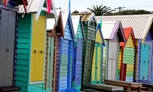 Las coloridas casitas de Brighton Beach, una postal clásica de Melbourne