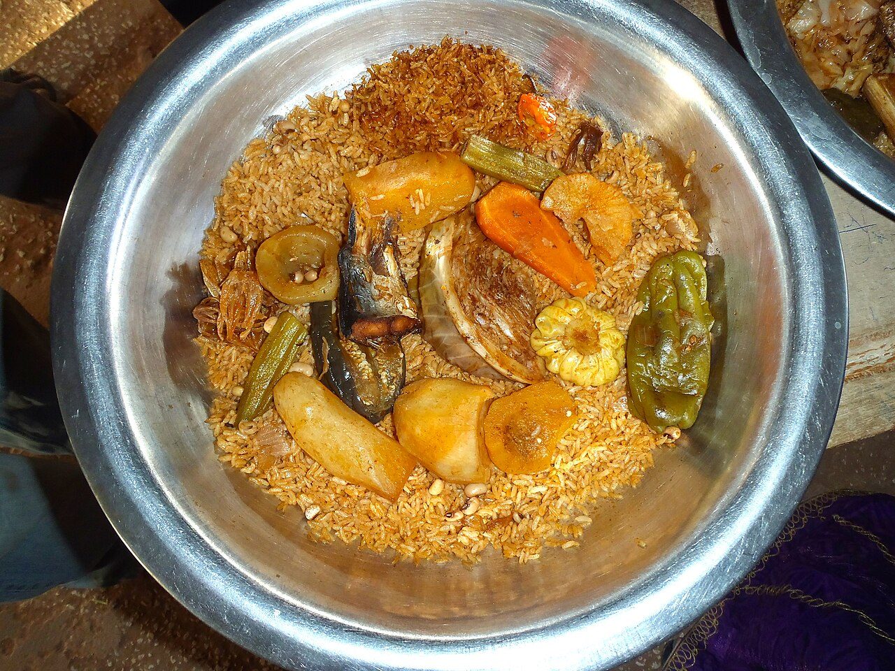 El thieboudienne, plato imprescindible para comer bien en Dakar