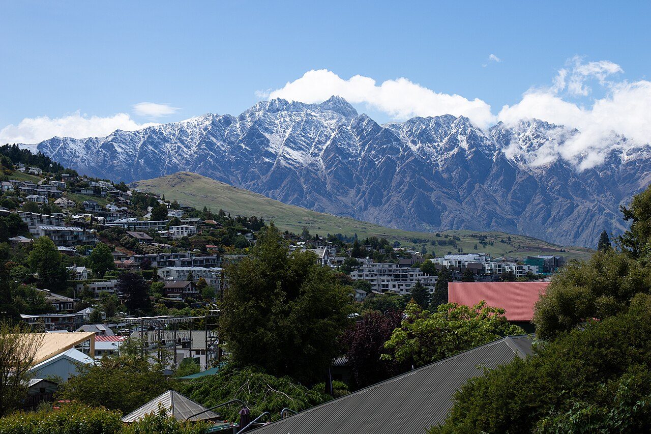 Los miradores de Queenstown regalan vistas de las montañas The Remarkables