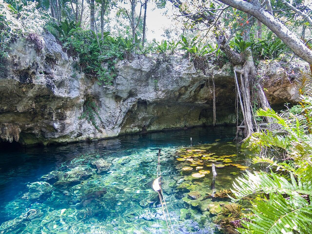 Los cenotes de agua cristalina son otro must de qué ver en Tulum