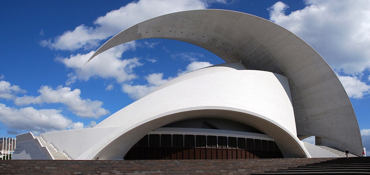 El Auditorio de Tenerife, uno de los imprescindibles que ver en Santa Cruz de Tenerife