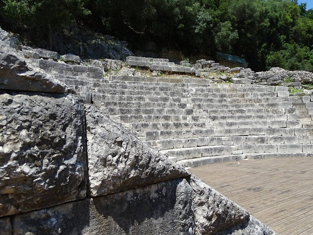 El teatro antiguo de Butrinto, imprescindible en cualquier visita a Saranda