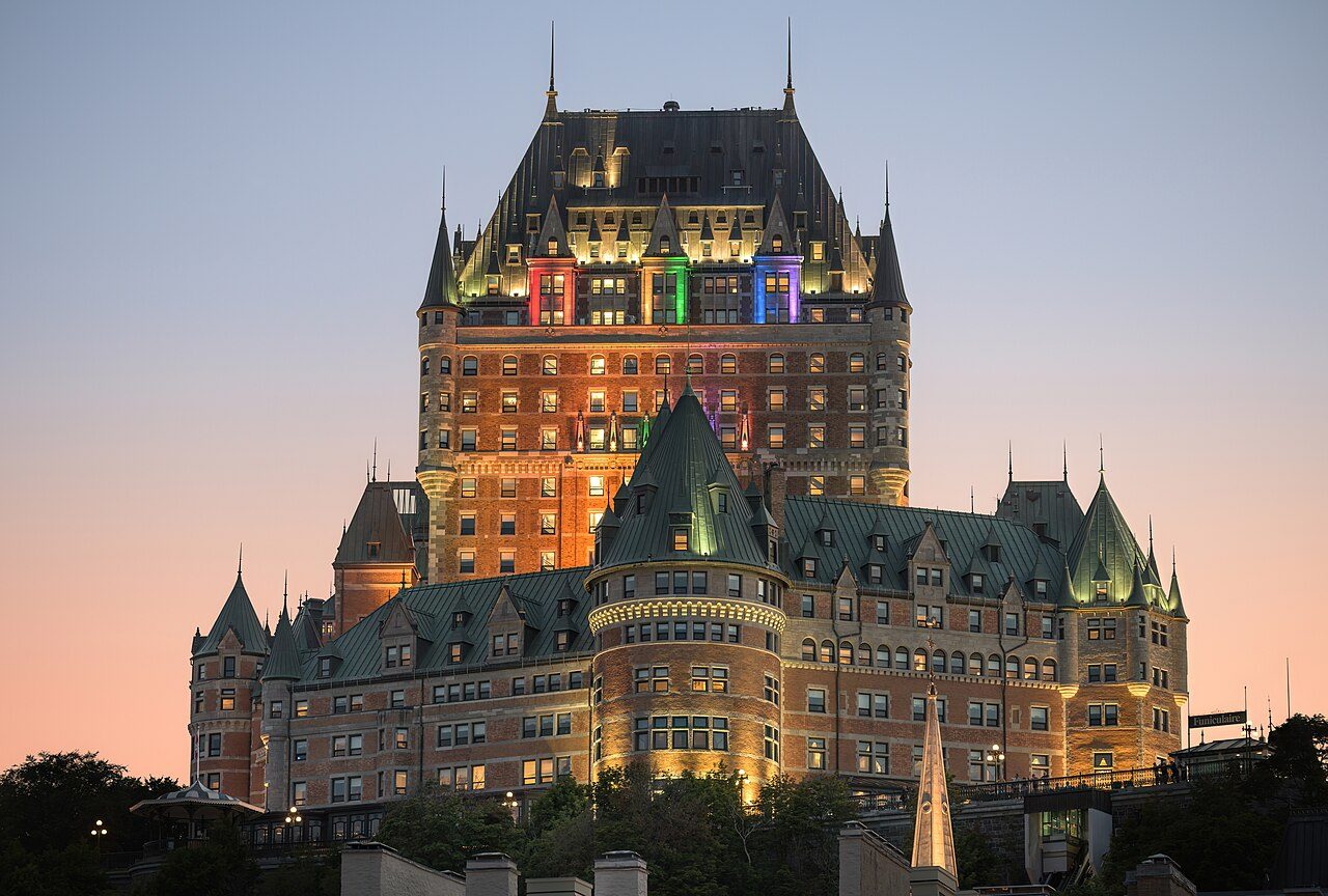 El Château Frontenac, el edificio más icónico que ver en Quebec