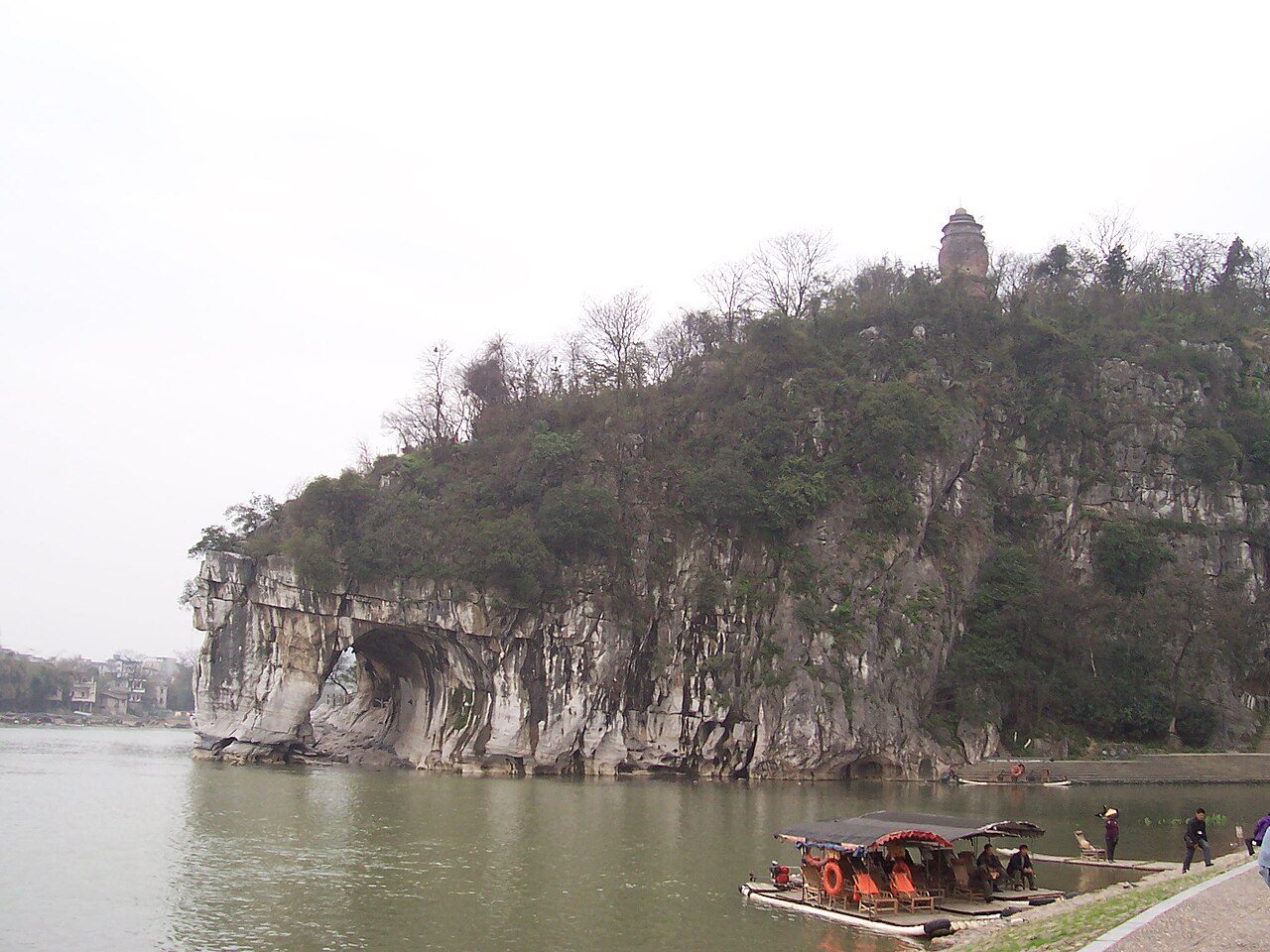 La colina de la Trompa de Elefante, la postal más icónica de Guilin