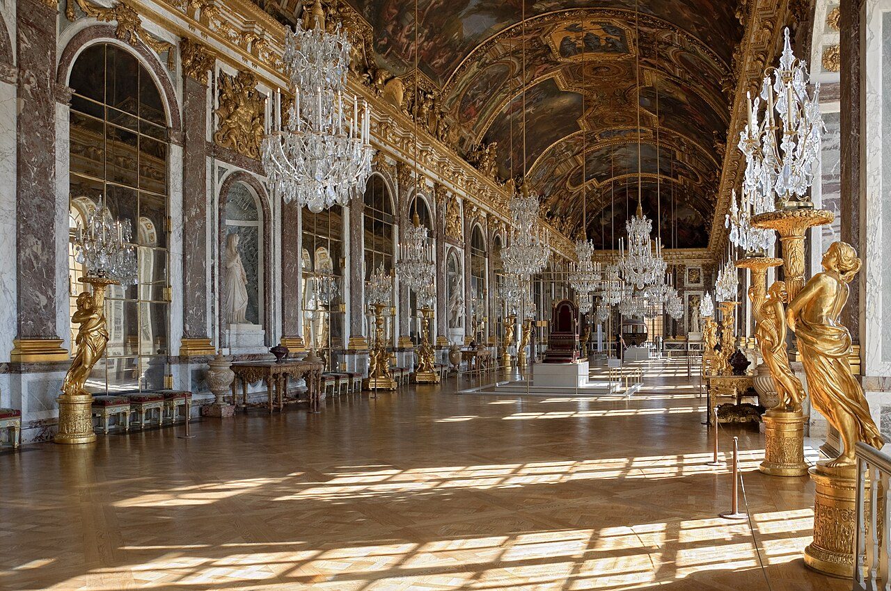 La Galería de los Espejos, lo imprescindible que ver en Versalles.