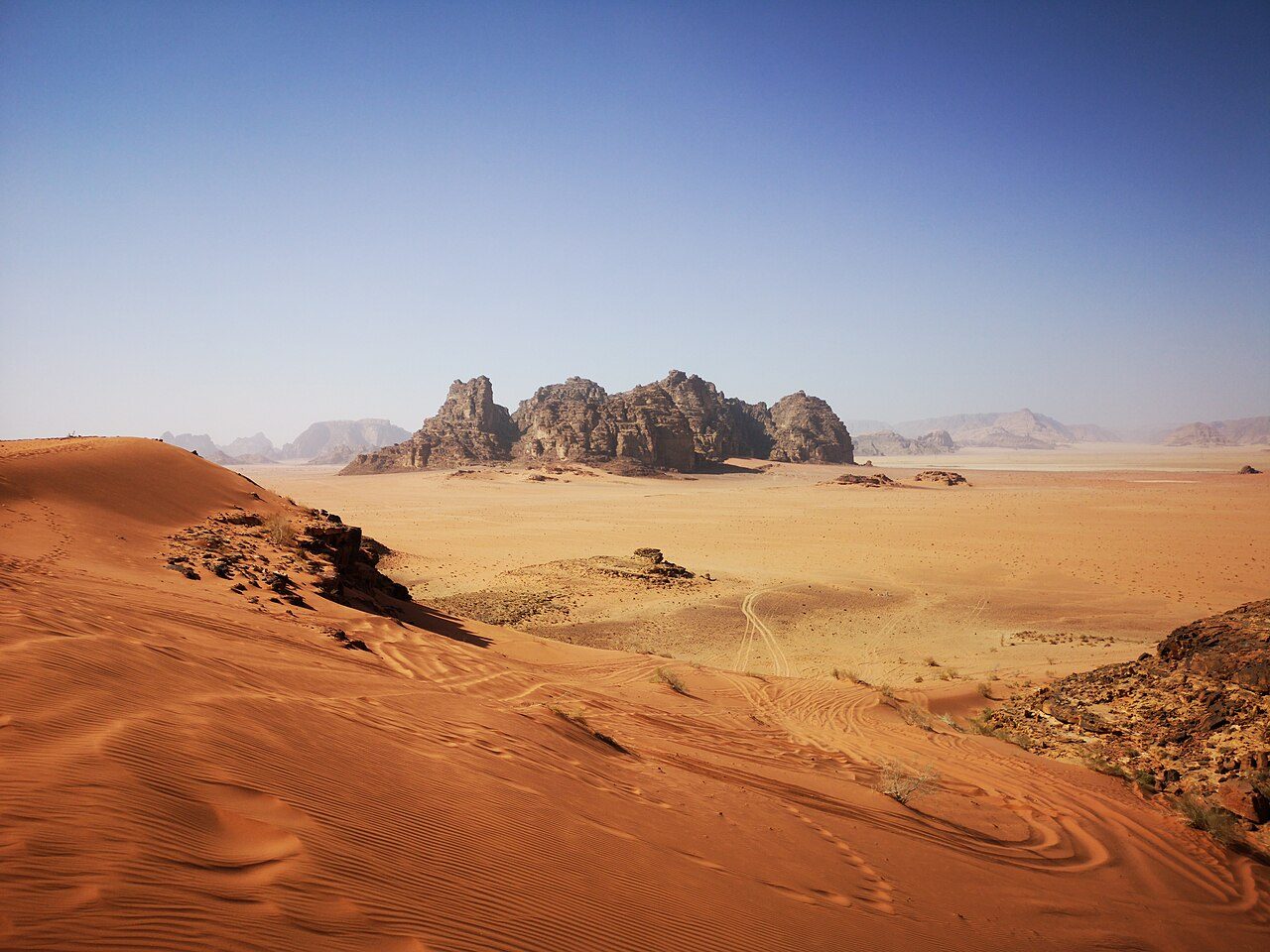 Wadi Rum, el desierto de arena roja a un paso de Aqaba