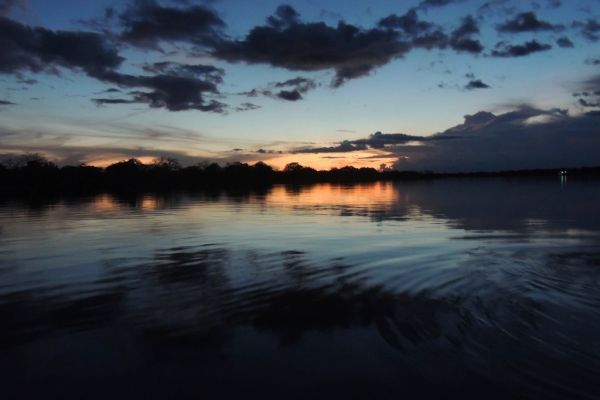 Vista aérea de la selva que rodea Leticia, la puerta al Amazonas colombiano.