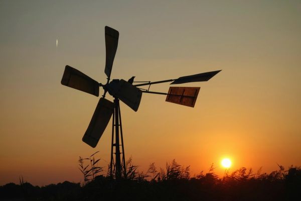 El molino solitario de Volendam, uno de los rincones más fotogénicos que ver al atardecer