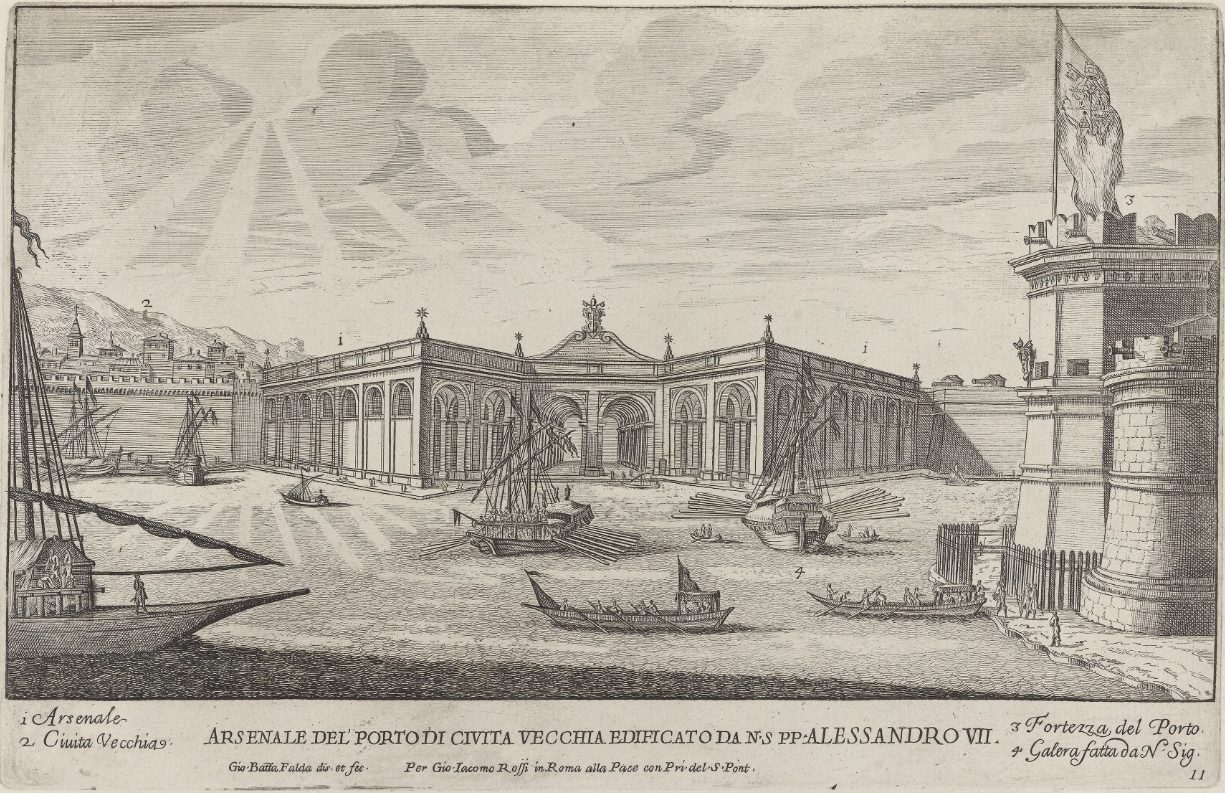 El Forte Michelangelo, imprescindible que ver en Civitavecchia