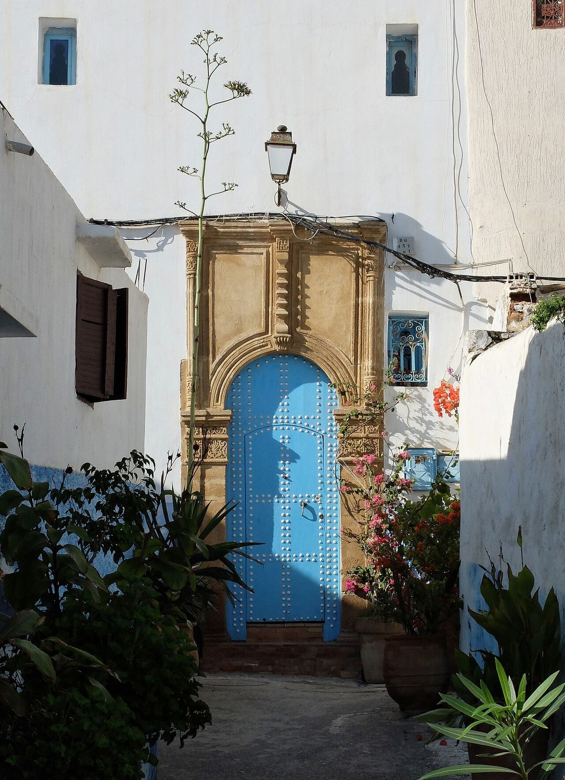 Las callejuelas azules de la Kasbah de los Oudayas, uno de los barrios más fotogénicos que ver en Rabat