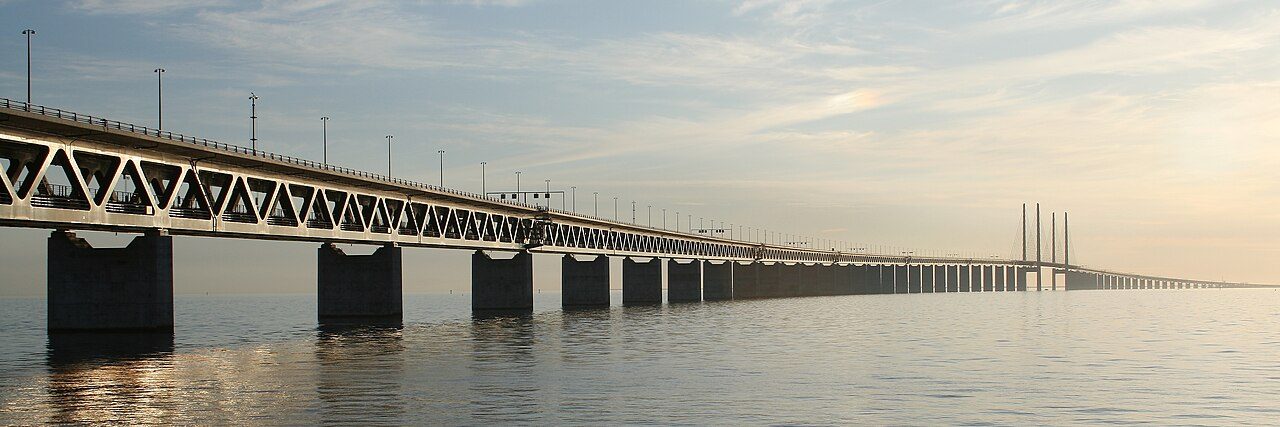 El puente de Öresund, la puerta de entrada a Malmö desde Copenhague