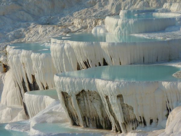 Las terrazas de travertino blanco, lo esencial de qué ver en Pamukkale