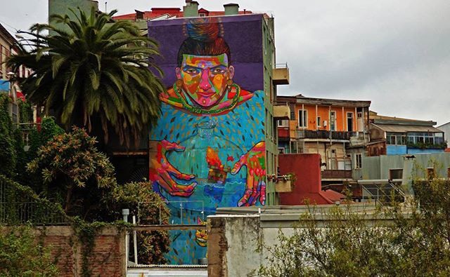 El arte urbano en las calles, imprescindible entre las cosas que ver en Valparaíso