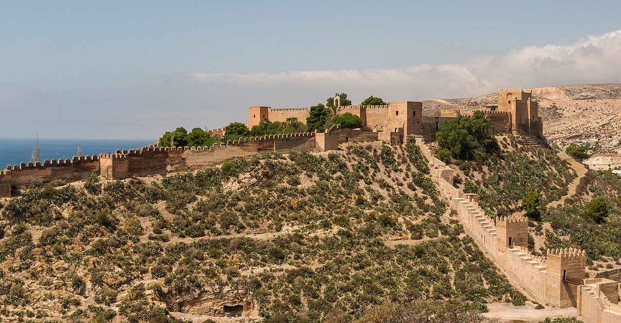 La Alcazaba, protagonista de los mejores free tours en Almería.