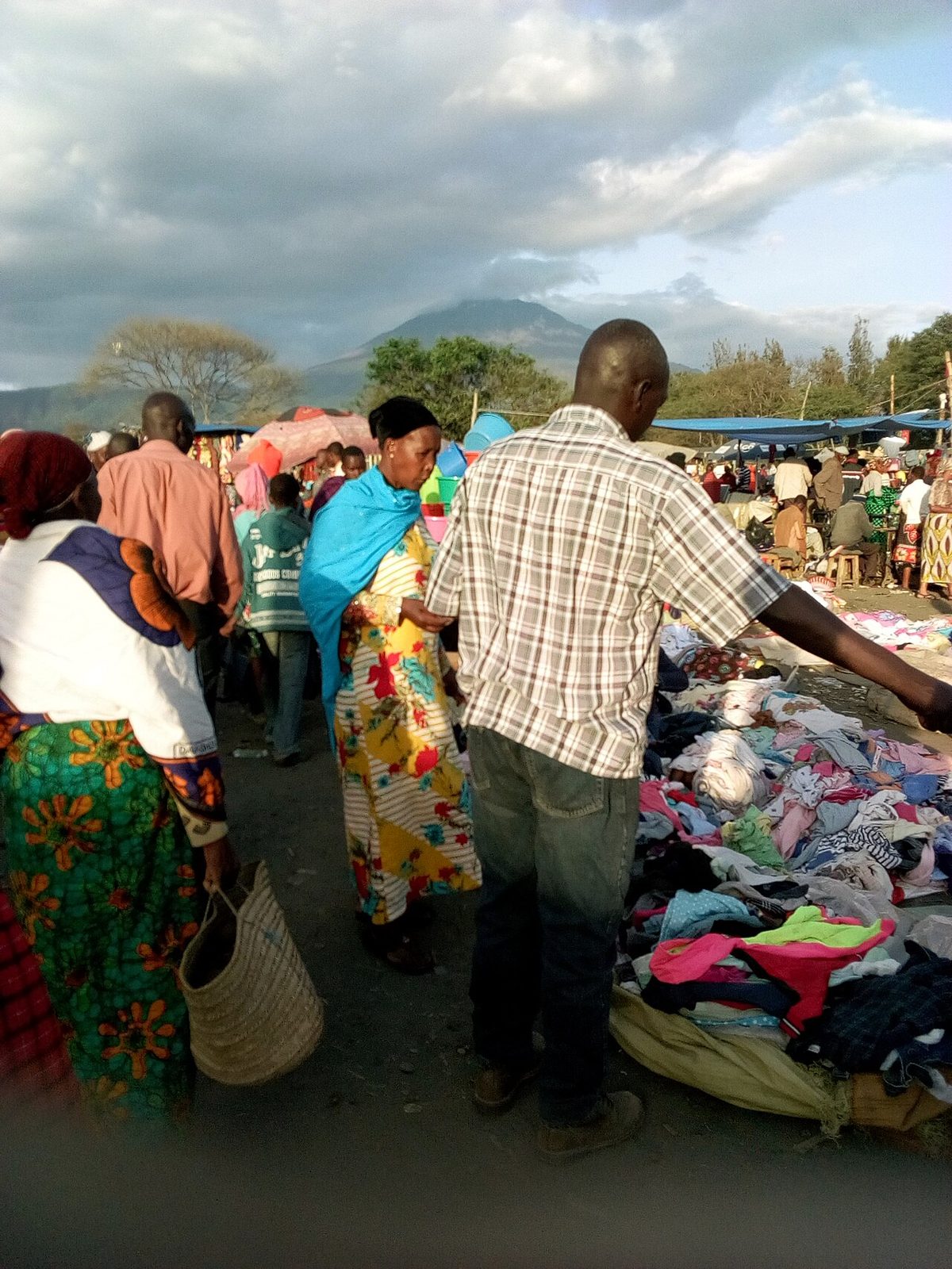 Tours y visitas guiadas en Arusha, con el monte Meru al fondo