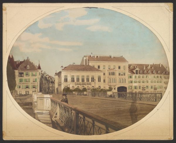 Vista del casco histórico junto al Rin, un clásico de qué ver en Basilea