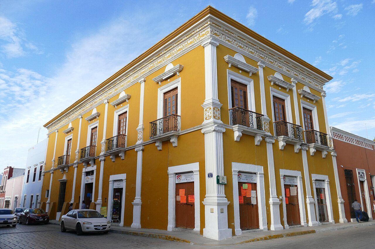 Fachadas coloniales de colores, la estampa que verás nada más llegar a Campeche