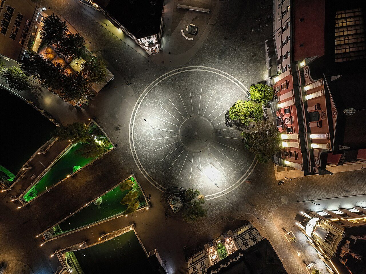 El Puente Triple y la plaza Prešeren, el centro neurálgico de Liubliana
