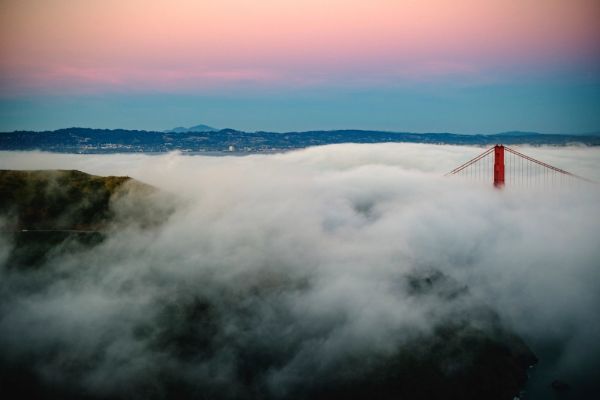 Visitas guiadas en San Francisco: el Golden Gate suele coronar los recorridos por la ciudad
