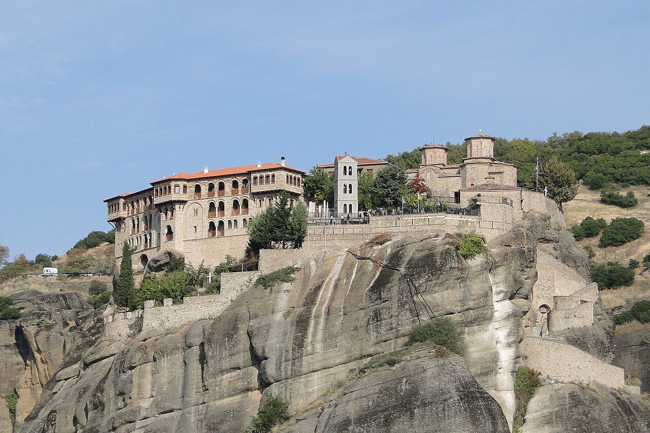 El monasterio del Gran Meteoro, uno de los imprescindibles que ver en Kalambaka