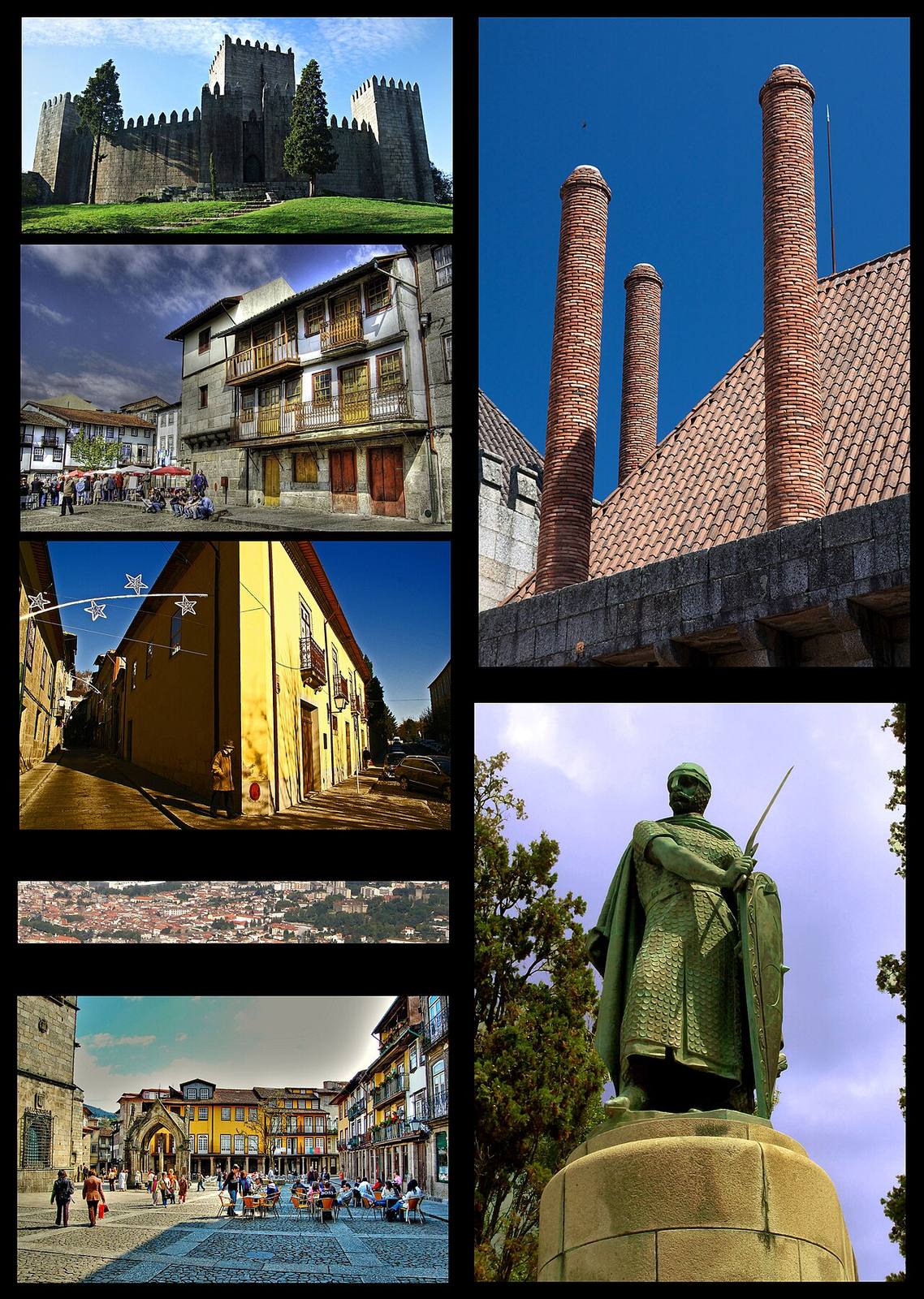 Tours y visitas guiadas en Guimaraes: el castillo y el centro histórico medieval.