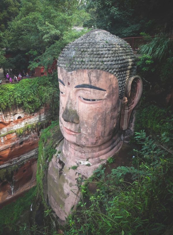 El Gran Buda de Leshan, protagonista de las excursiones de un día en Chengdu.