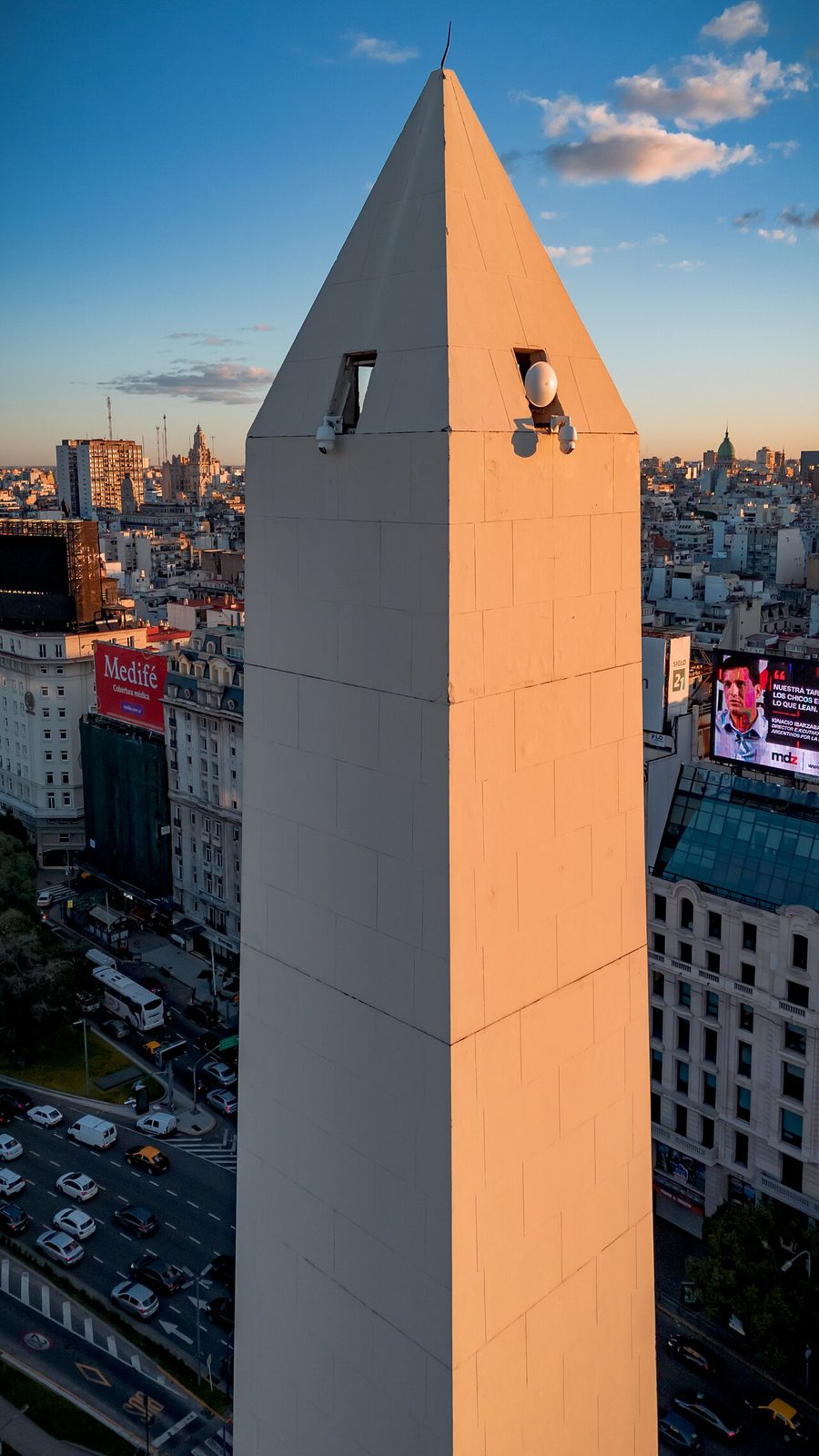 El Obelisco, uno de los lugares que ver en Buenos Aires más icónicos