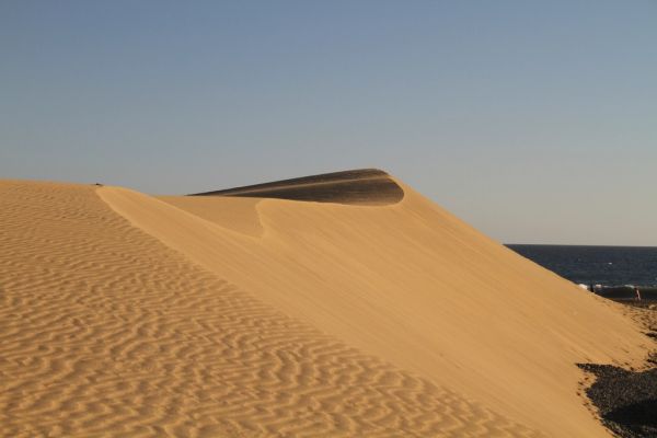 Naturaleza y aventura en Maspalomas: las dunas doradas junto al faro.