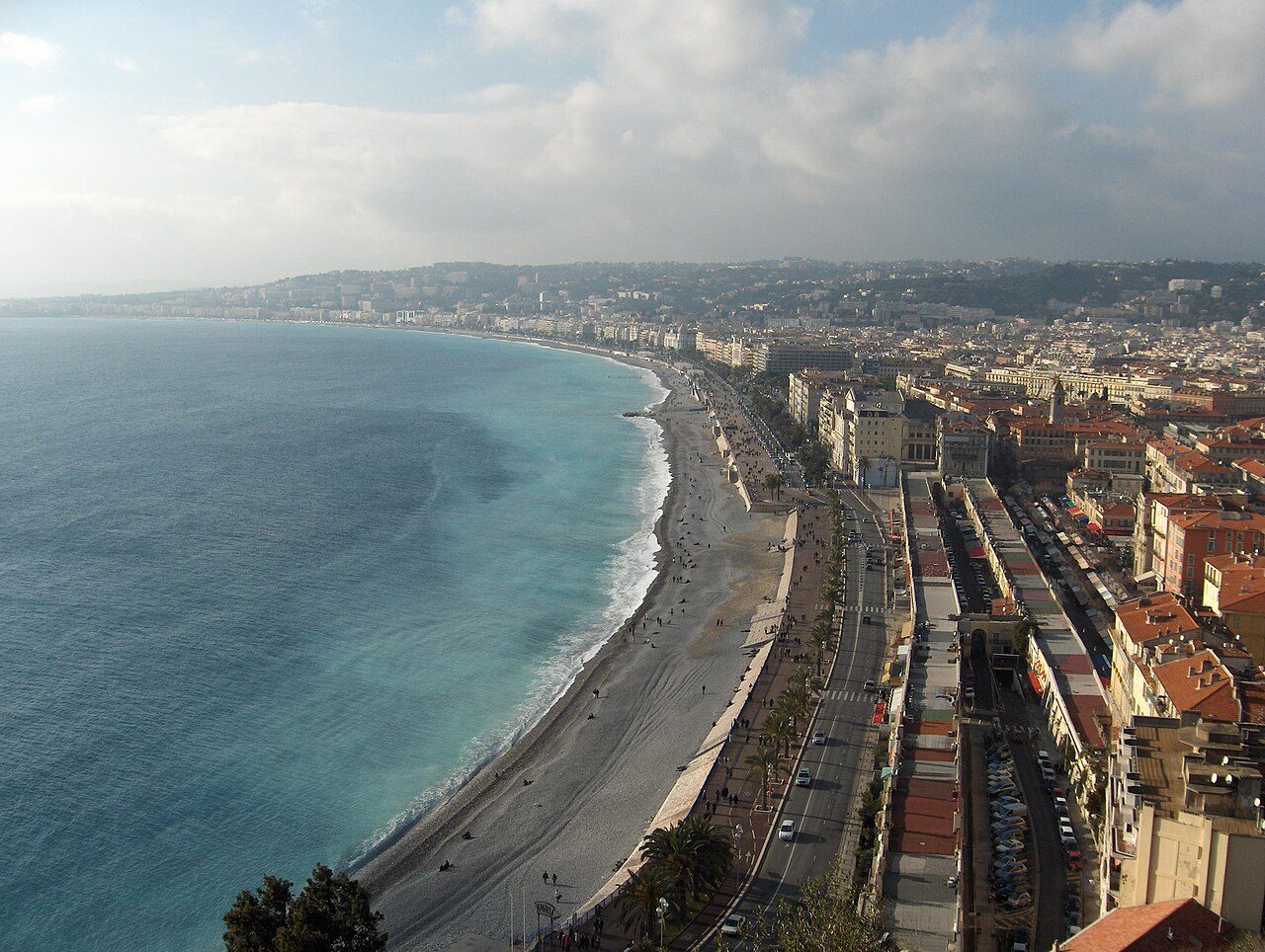 Vistas del Vieux Nice, protagonista de muchos tours y visitas guiadas en Niza.