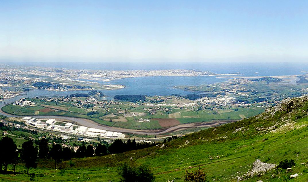 Vista de la bahía de Santander, una de las más bonitas de España