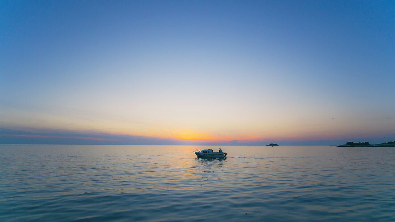 Atardecer desde el Sunset Point, una de las mejores vistas que ver en Rovinj