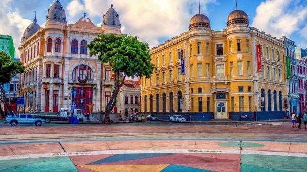 El Marco Zero del Recife Antiguo, uno de los imprescindibles que ver en Recife