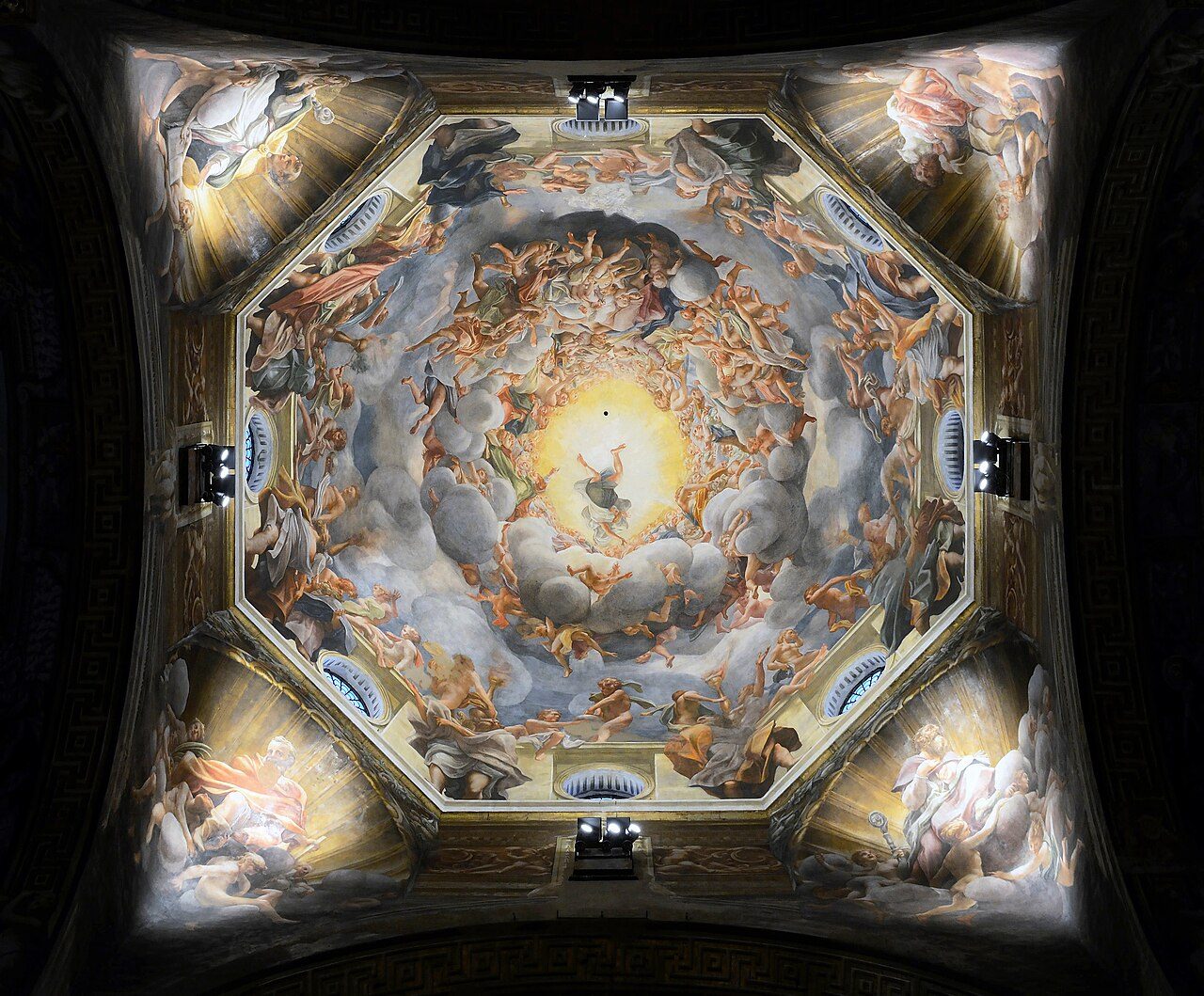 La cúpula de Correggio en la Catedral, imprescindible que ver en Parma