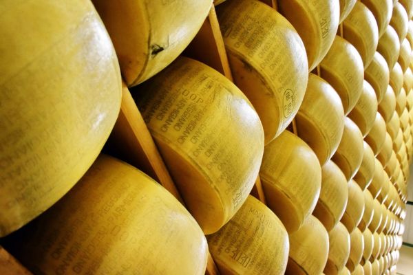 El Parmigiano Reggiano, protagonista de la gastronomía que probar en Parma