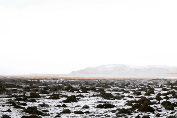 Columnas de basalto y arena negra en Reynisfjara, imprescindible que ver en Vík