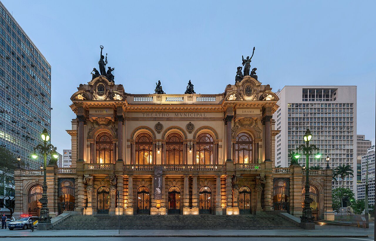 El Teatro Municipal, parada obligada de qué ver en Sao Paulo