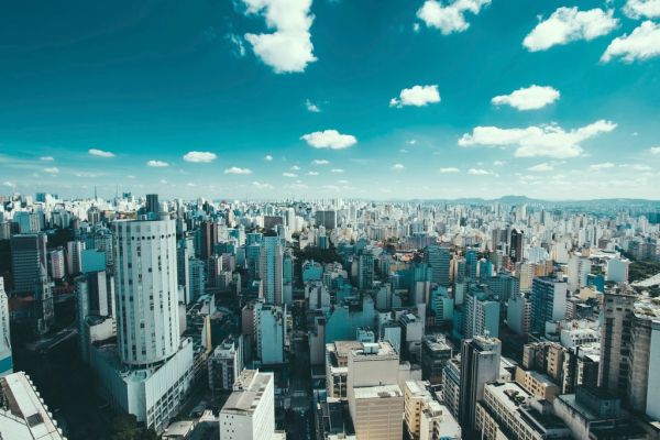Vista aérea de la jungla de cemento: qué ver en Sao Paulo empieza por su inmensidad