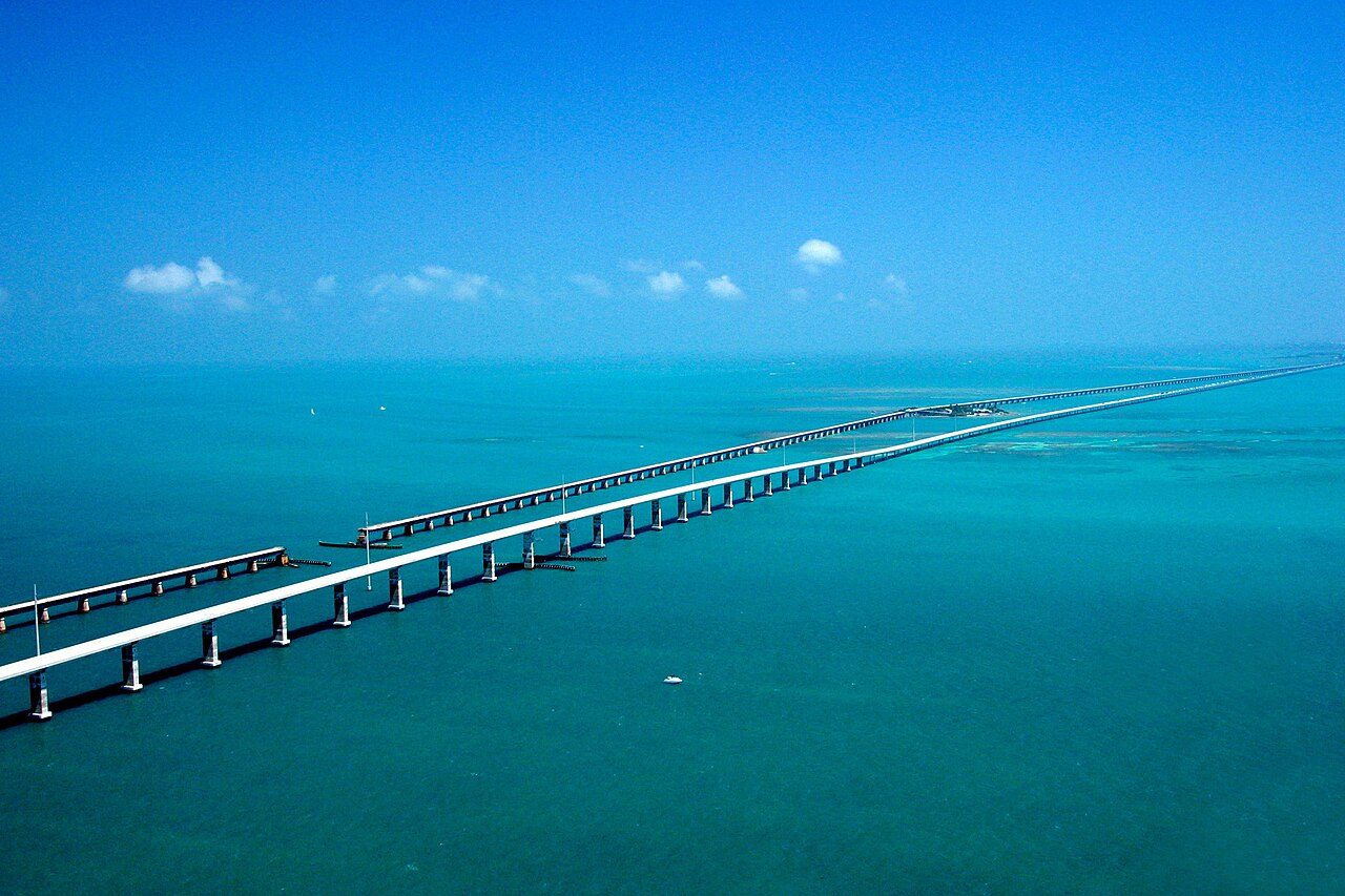 El Seven Mile Bridge, una de las postales de camino a Cayo Hueso