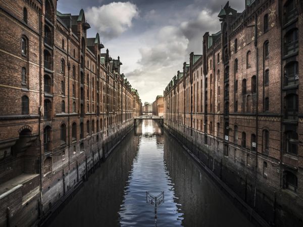 La Speicherstadt, una de las paradas estrella de los free tours en Hamburgo.