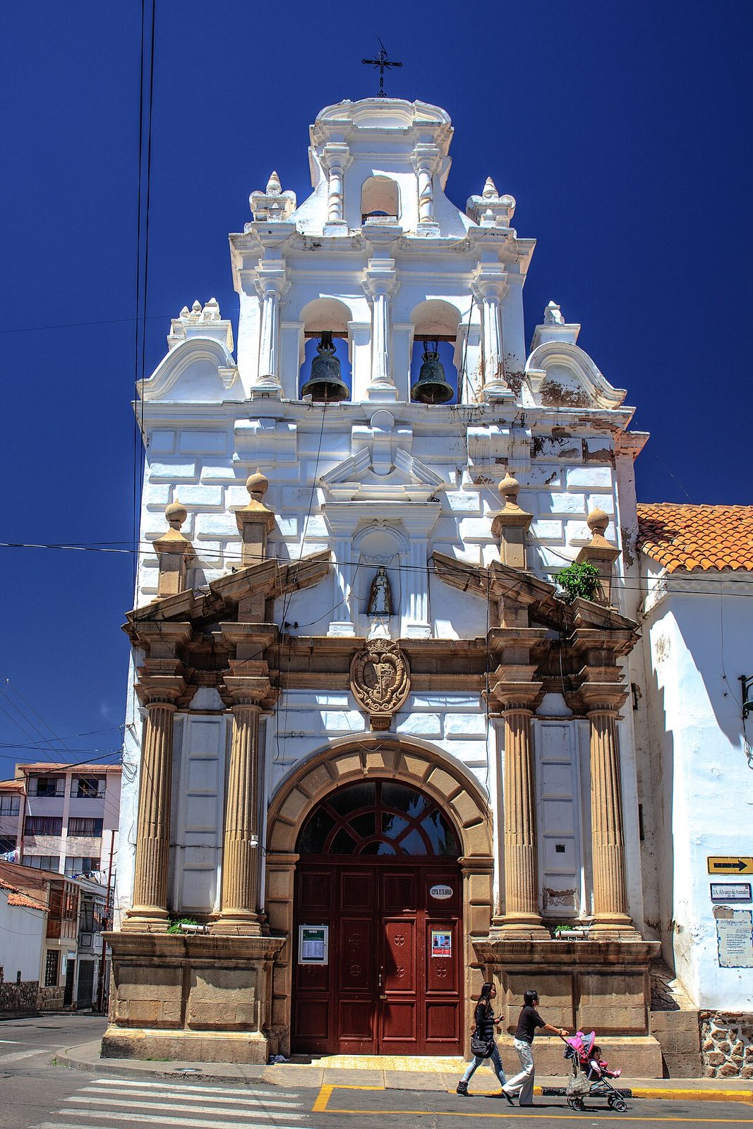 Vista panorámica de Sucre, imprescindible que ver en la capital de Bolivia