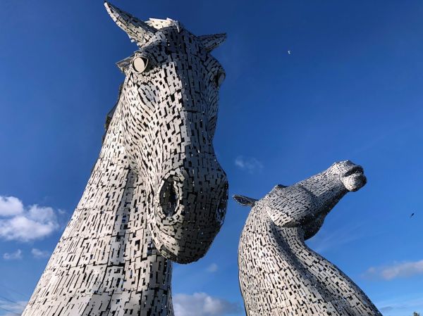 Los Kelpies de Falkirk, una de las mejores excursiones cercanas a Stirling