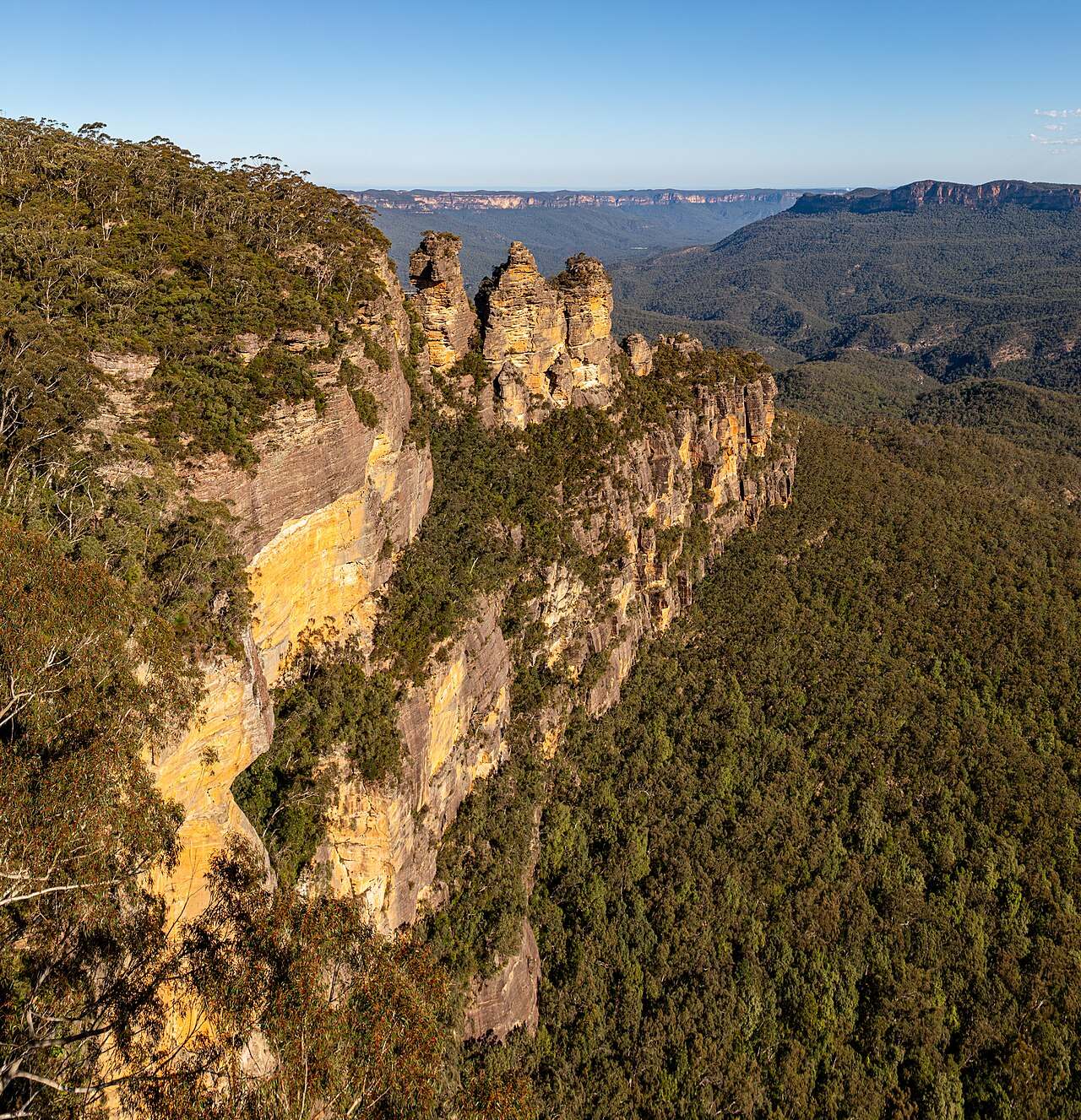 Las Tres Hermanas, protagonistas de las excursiones de un día en Sidney a las Montañas Azules.