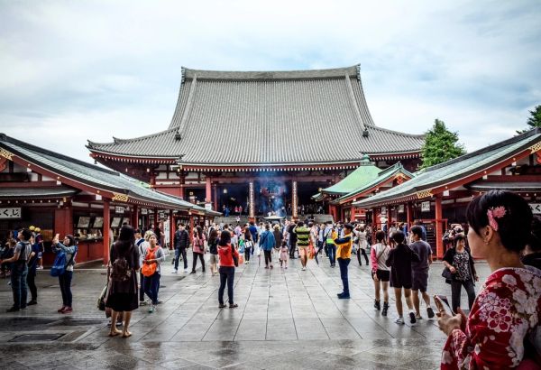 Visita guiada en Tokio por el templo Sensō-ji, en el barrio de Asakusa