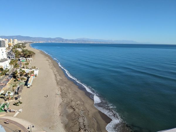 Vistas del paseo marítimo, imprescindible de qué ver en Torremolinos