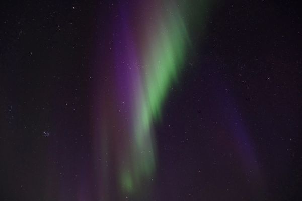 La aurora boreal sobre el cielo despejado de Abisko, uno de los mejores lugares del mundo para verla