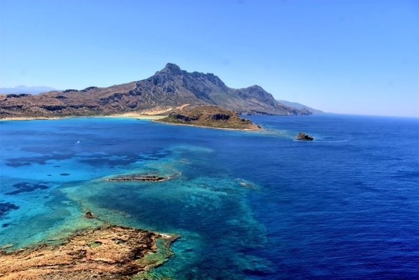La laguna de Balos, una de las playas más espectaculares que ver en Creta