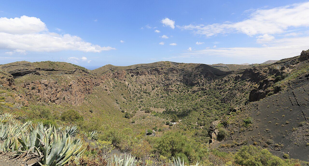 La Caldera de Bandama, cercana a Santa Brígida, imprescindible en la Gran Canaria de interior