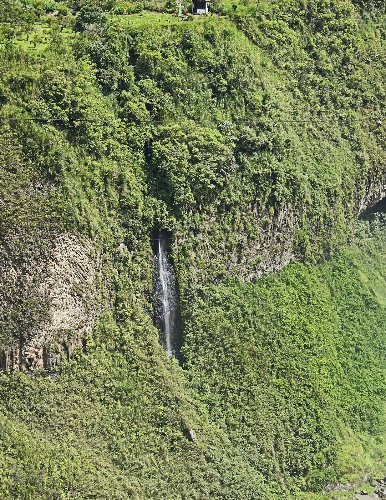 Cascadas y paisaje verde: la esencia de qué ver en Baños de Agua Santa